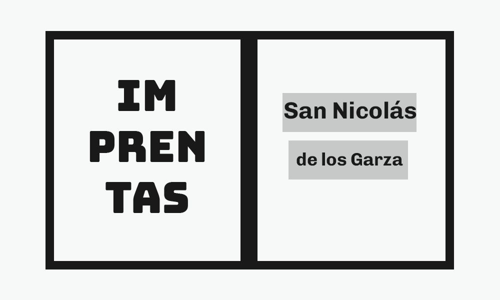 imprentas en san nicolas de los garza