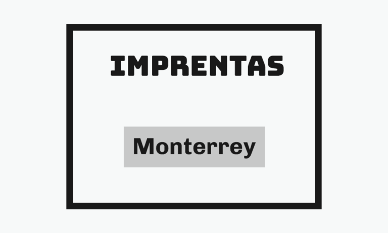 imprentas económicas en Monterrey